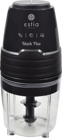 Estia Black Plus Πολυκόπτης Multi 400W με Δοχείο 700ml