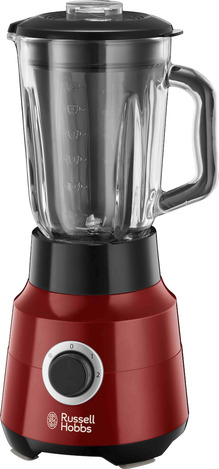 Russell Hobbs Desire 24720-56 Μπλέντερ με Γυάλινη Κανάτα 1.5lt 650Watt Κόκκινο