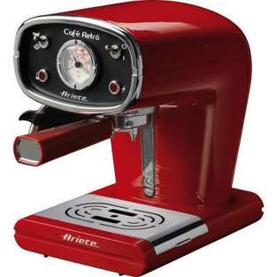 ARIETE 1388 RED COFFEE MAKER ESPRESSO RETRO