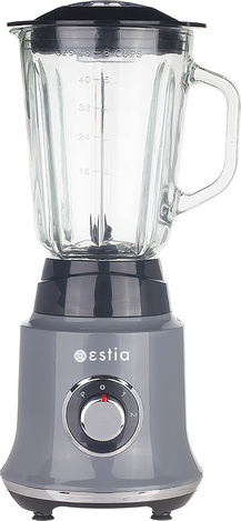 Estia Aroma Grey Μπλέντερ για Smoothies με Γυάλινη Κανάτα 1.5lt 500Watt Γκρι