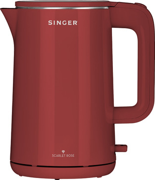 Singer WK-15050 Βραστήρας 1.5lt 2200W Κόκκινος