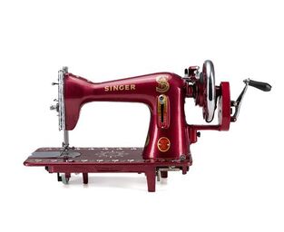 Singer Elegance Red Sewing Machine